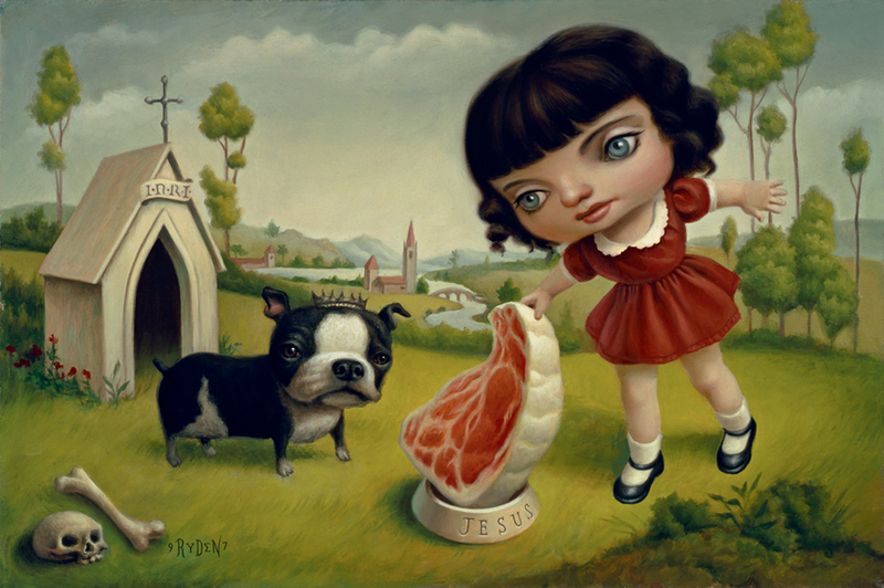 Illustration for article titled Paintings by Mark Ryden